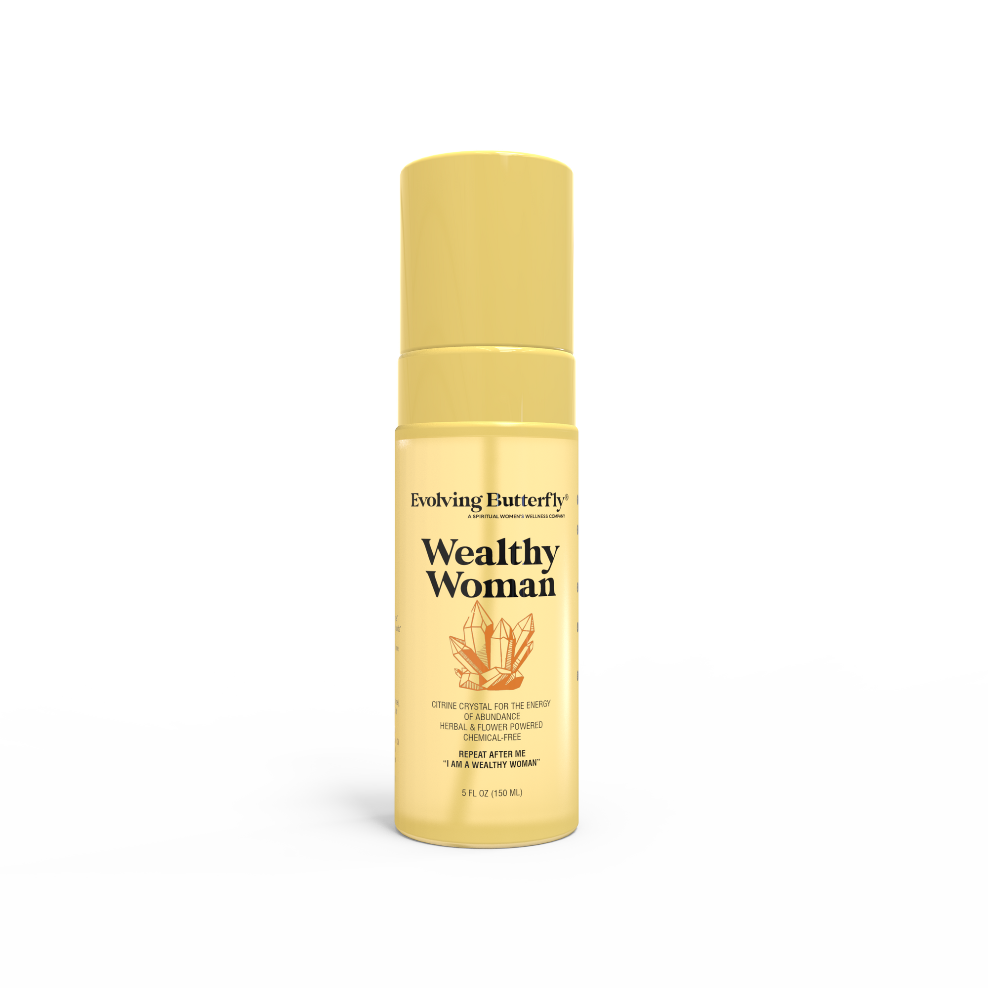 Wealthy Woman Citrine Crystal Infused Yoni & Vaginal  Wash